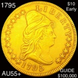 1795 $10 Gold Eagle CHOICE AU