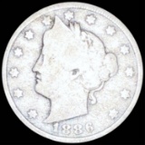 1886 Liberty Victory Nickel NICELY CIRCULATED