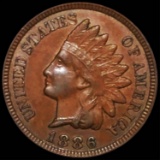 1886 Indian Head Penny CLOSELY UNCIRCULATED