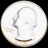 1935-S Washington Silver Quarter UNCIRCULATED