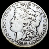 1891-CC Morgan Silver Dollar NICELY CIRC