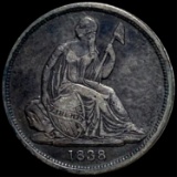 1838-O Seated Liberty Dime NEARLY UNC