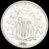 1868 Shield Nickel UNCIRCULATED