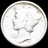 1920 Mercury Silver Dime NEARLY UNCIRCULATED