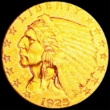 1925-D $2.50 Gold Quarter Eagle CLOSELY UNC