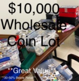 $10000 Wholesale Coin Lot Blowout Special