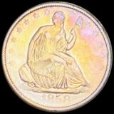 1858-O Seated Half Dollar UNCIRCULATED