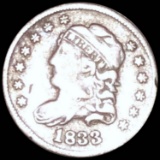1833 Capped Bust Half Dime NICELY CIRCULATED