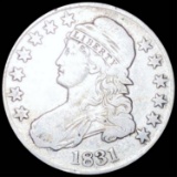1831 Capped Bust Half Dollar NICELY CIRCULATED