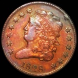 1828 Classic Head Half Cent UNCIRCULATED