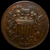 1869 Two Cent Piece UNCIRCULATED