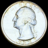 1932-D Washington Silver Quarter UNCIRCULATED