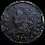 1811 Classic Head Half Cent NEARLY UNC
