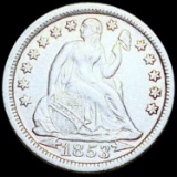 1853 Seated Liberty Dime NEARLY UNC