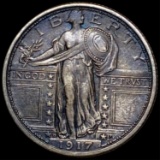 1917-S TY1 Standing Liberty Quarter CLOSELY UNC