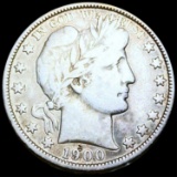 1900-O Barber Half Dollar NICELY CIRCULATED