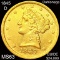 1845-D $5 Gold Half Eagle CHOICE BU