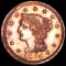 1854 Braided Hair Large Cent UNCIRCULATED