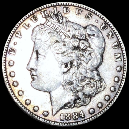 1884-S Morgan Silver Dollar LIGHTLY CIRCULATED