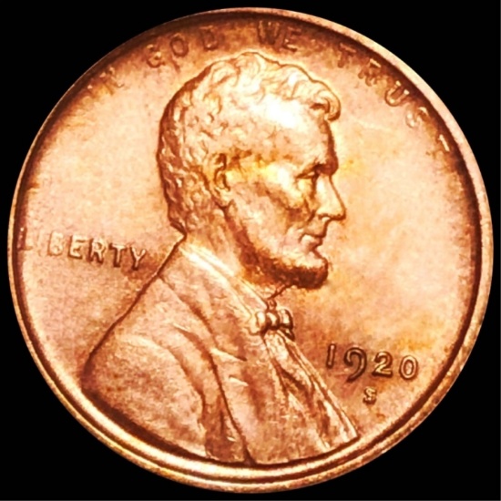 1920-S Lincoln Wheat Penny UNCIRCULATED