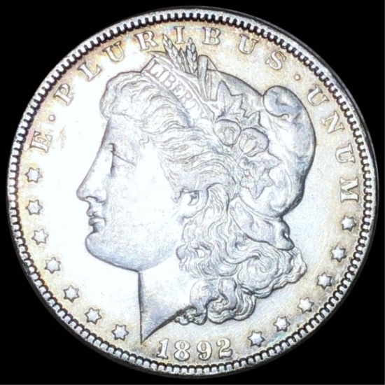 1892 Morgan Silver Dollar LIGHTLY CIRCULATED