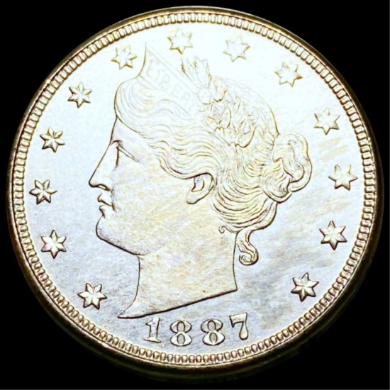 1887 Liberty Victory Nickel CHOICE PROOF