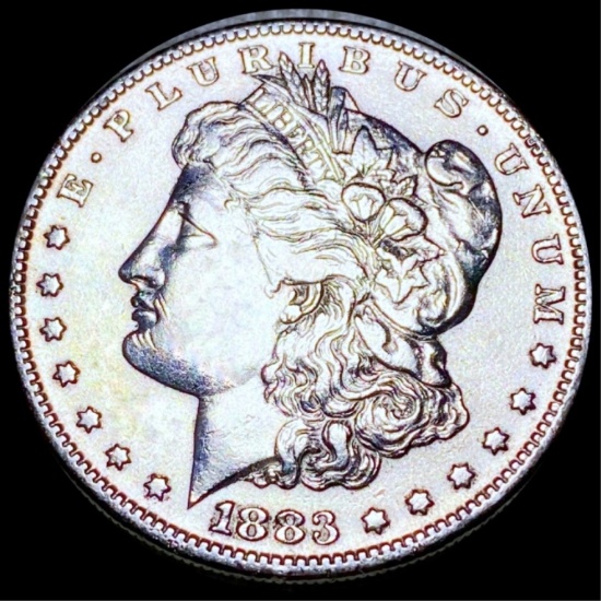 1883-S Morgan Silver Dollar CLOSELY UNCIRCULATED