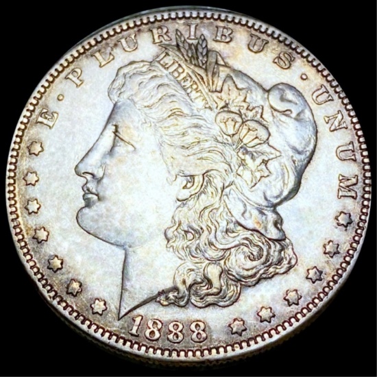 1888-S Morgan Silver Dollar CLOSELY UNCIRCULATED