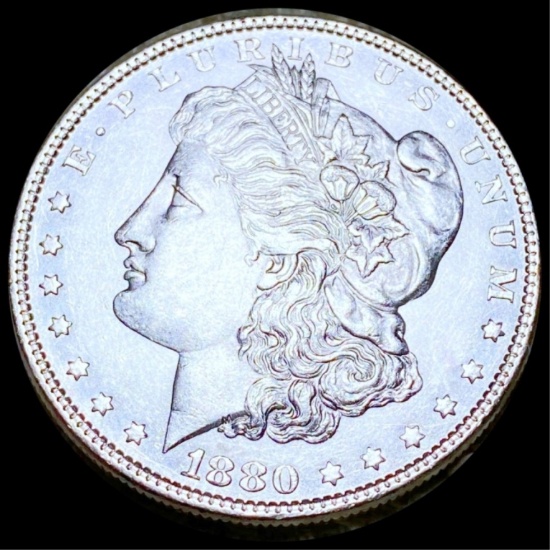 1880-O "MICRO O" Morgan Silver Dollar UNCIRCULATED