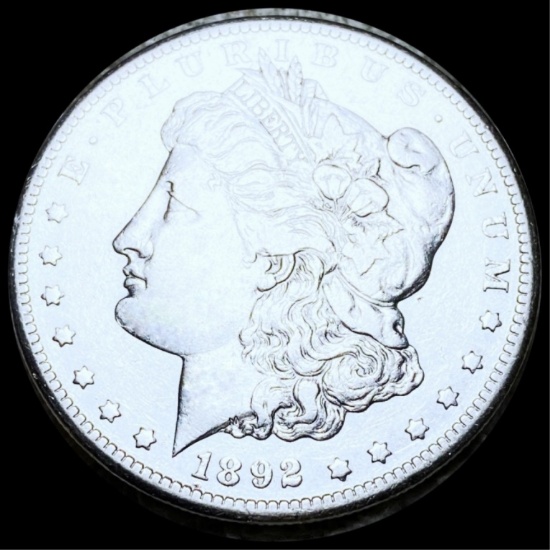 1892-CC Morgan Silver Dollar UNCIRCULATED