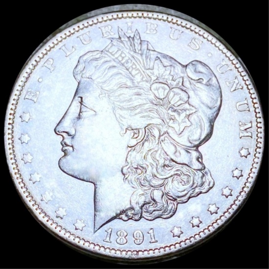 1891-CC Morgan Silver Dollar UNCIRCULATED
