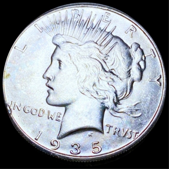 1935-S Silver Peace Dollar UNCIRCULATED