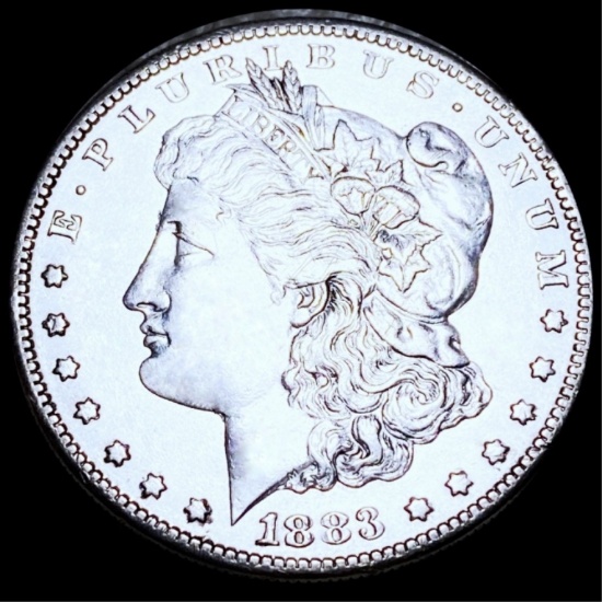 1883-S Morgan Silver Dollar CHOICE BU