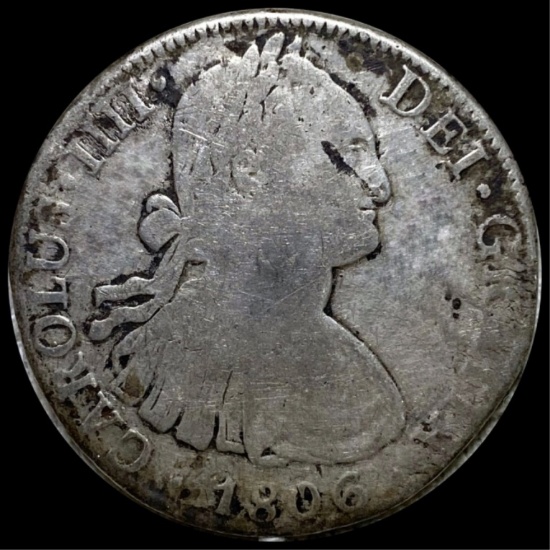 1806 Spanish Silver 8 Reales NICELY CIRCULATED