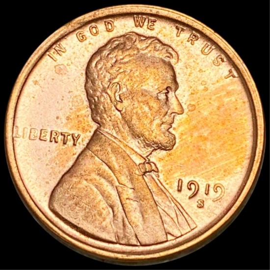 1919-S Lincoln Wheat Penny UNCIRCULATED