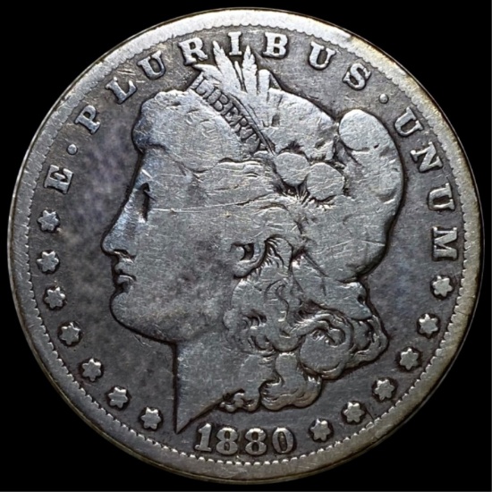 1880-CC Morgan Silver Dollar NICELY CIRCULATED