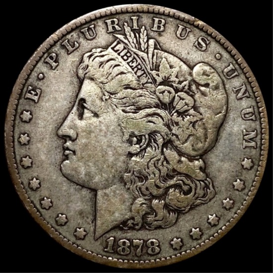 1878-CC Morgan Silver Dollar NICELY CIRCULATED