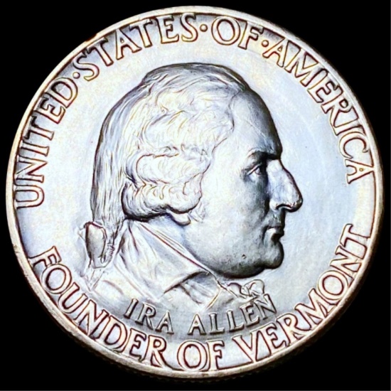 1927 Vermont Half Dollar UNCIRCULATED
