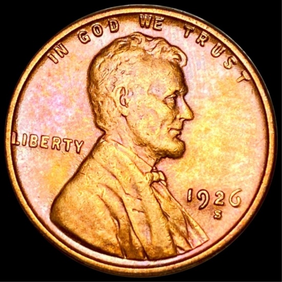 1926-S Linoln Wheat Penny UNCIRCULATED