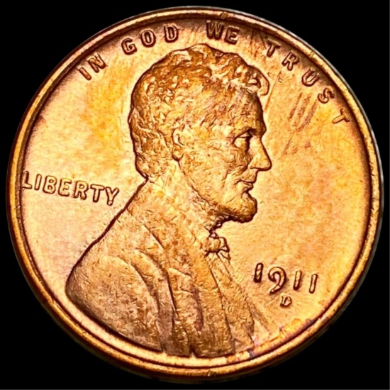 1911-D Lincoln Wheat Penny UNCIRCULATED