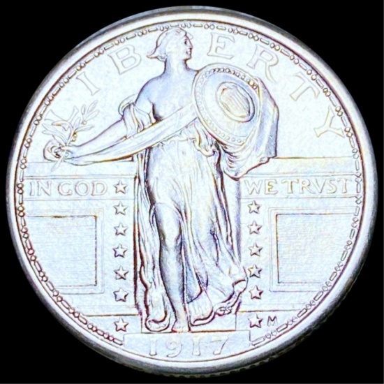1917 TY1 Standing Liberty Quarter UNCIRCULATED