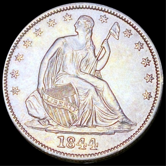 1844 Seated Liberty Half Dollar UNCIRCULATED