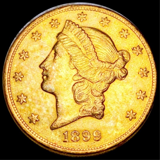 1899-S $20 Gold Double Eagle UNCIRCULATED