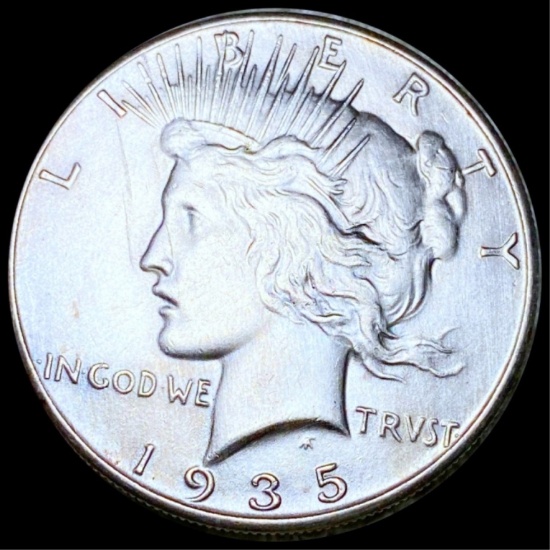 1935 Silver Peace Dollar UNCIRCULATED