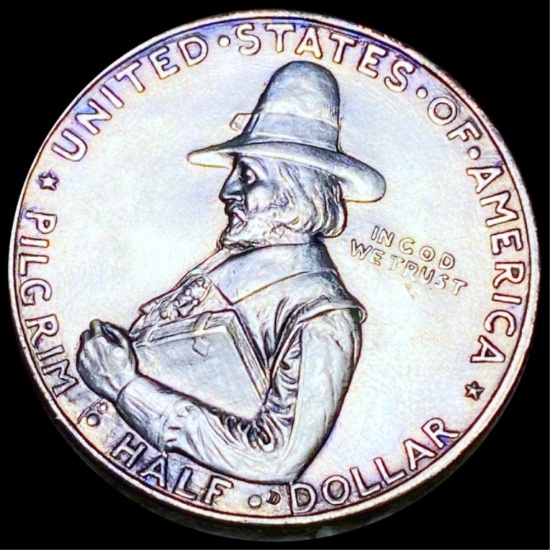 1920 Pilgrim Half Dollar UNCIRCULATED