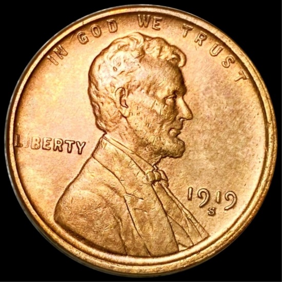 1919-S Lincoln Wheat Penny UNCIRCULATED