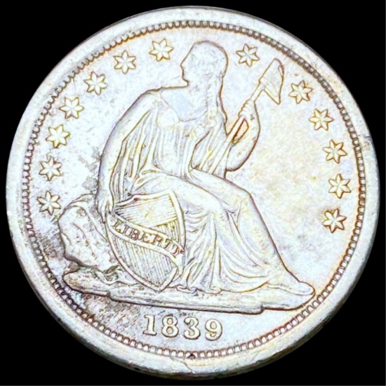 1839 Seated Liberty Dime UNCIRCULATED