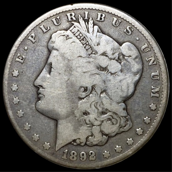 1892-CC Morgan Silver Dollar NICELY CIRCULATED