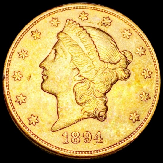 1894-S $20 Gold Double Eagle UNCIRCULATED