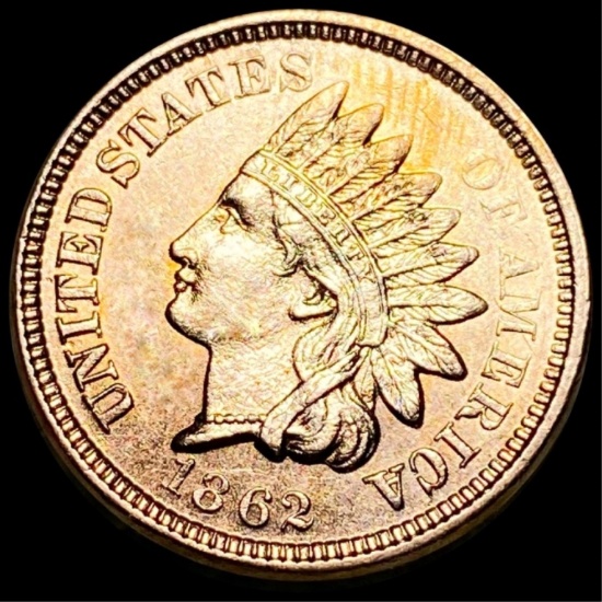 1862 Indian Head Penny UNCIRCULATED